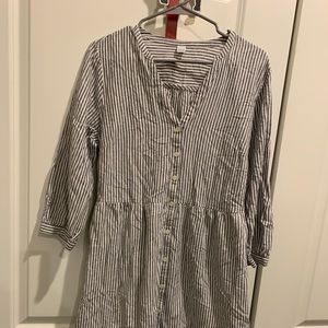 Old navy ticking stripe dress